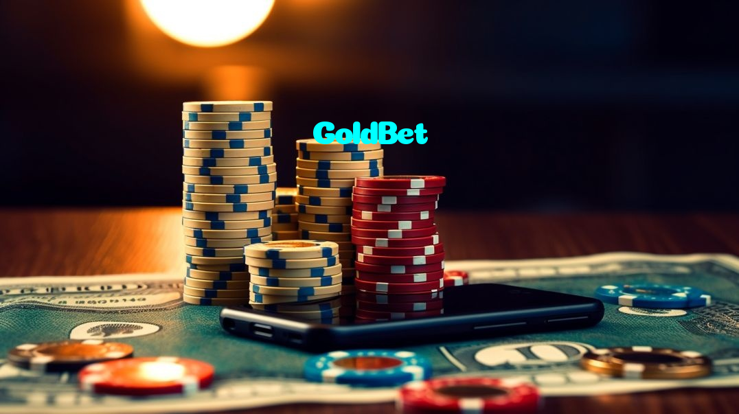 GoldBet casino presented on mobile device in Pakistan with slots and live games